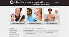 Desktop Screenshot of offshorecompanyincorporation.org